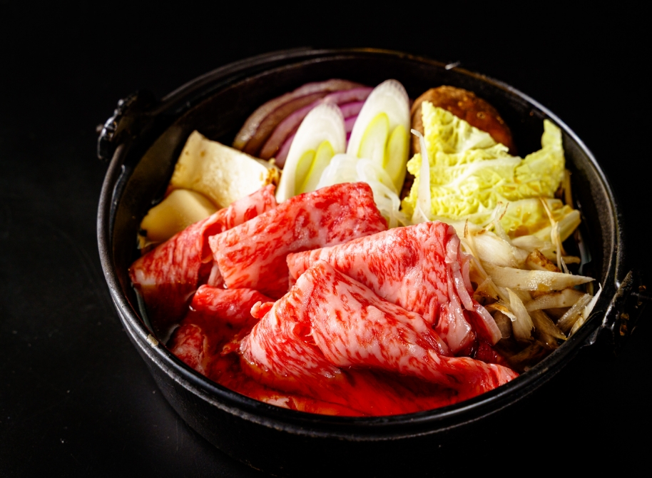 極上のすき焼き